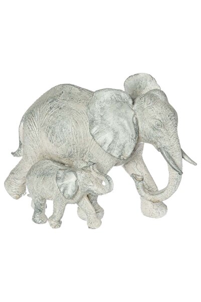 Atmosphera Statuetă "Elefant" - Rasina, H.15 cm