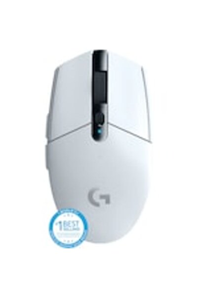 Logitech G Mouse gaming wireless Logitech G305 Lightspeed Hero 12K DPI alb