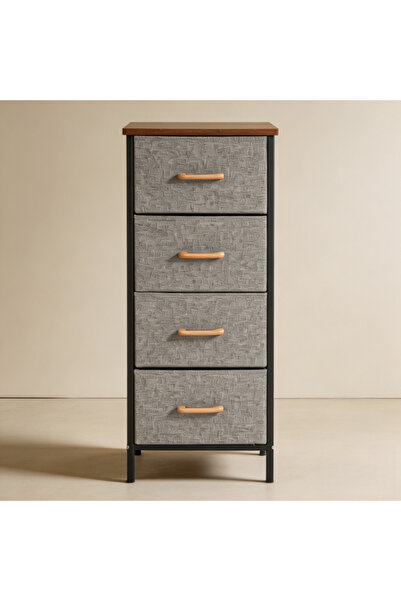 Generic Brand Four-story four-cabinet fabric furniture sundries storage cabinet