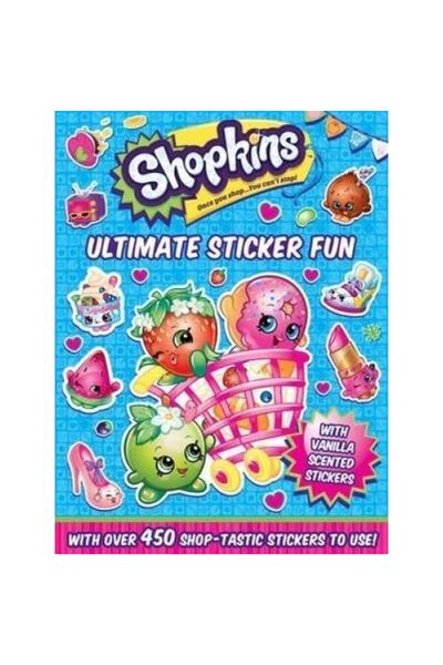 Scholastic Shopkins Distracție Supremă cu Autocolante