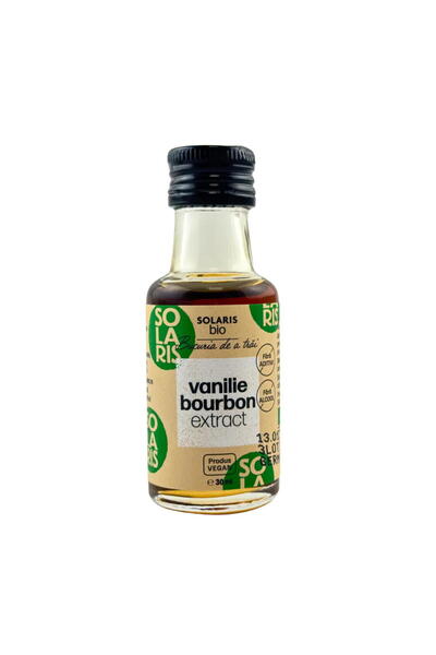 SOLARIS Extract de Vanilie Bourbon fara Alcool /Bio 30ml