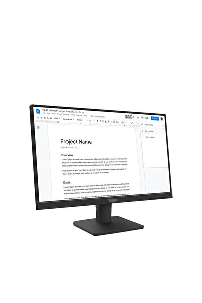 LENOVO 21.5” Thinkvision S22-4E 64Cbkat6Tk 100Hz 4Ms Full Hd Ips Monitör
