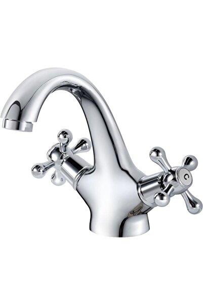 STARSTAR Retro-style basin faucet, double-handle basin faucet, bathroom sink ...