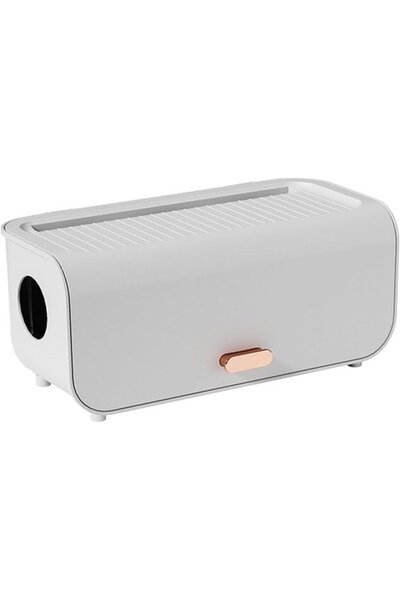 STARSTAR 1-Piece White Waterproof Garden Cable Junction Box (30.7*13.5*13.8cm...