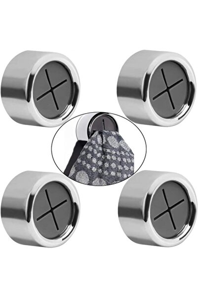 STARSTAR Tea Towel Hook Holder - 4 Adhesive Hooks - Suction Cup Towel for Sho...