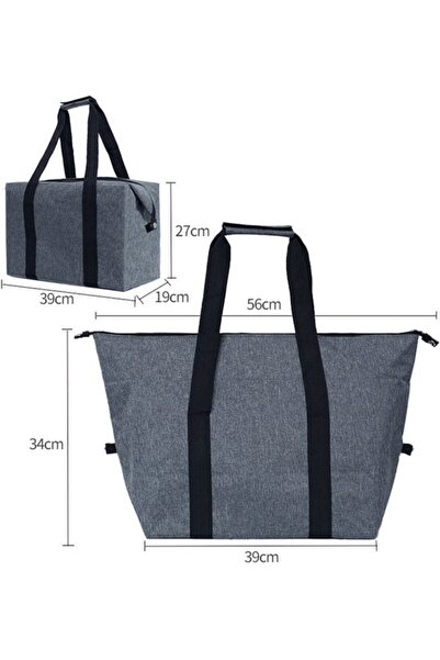 STARSTAR Reusable cooler bag - Insulated bag - Large capacity for transportin...
