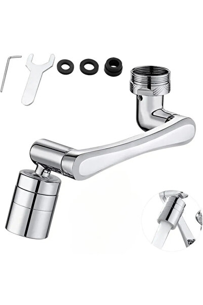 STARSTAR Universal 1440° rotating faucet extension rod, splash-proof filter f...