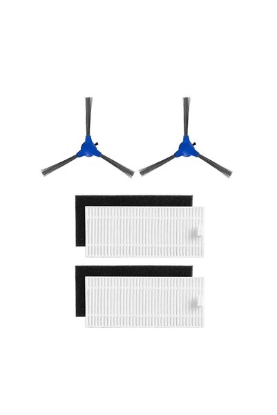 LİN GRUP Set de 4 piese de schimb compatibile cu aspiratorul robot Anker Eufy...