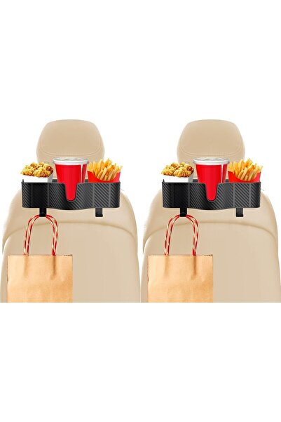 STARSTAR 3-in-1 Car Headrest and Rear Seat Organizer, Car Rear Seat Cup Holde...