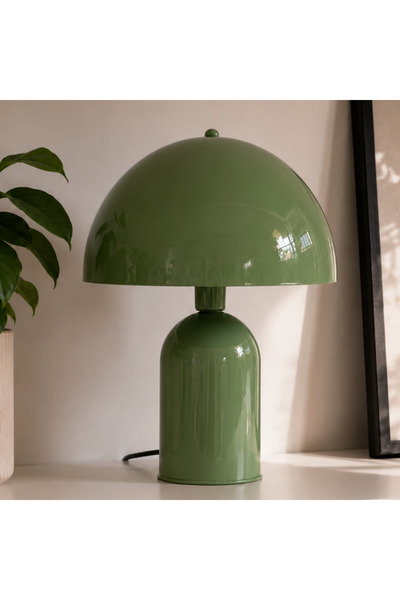 BY-LAMP Soho Khaki Green Metal Table Lamp |   Bylamp