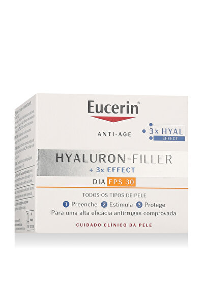 Eucerin Cremă de zi cu efect 3x Hyaluron-Filler, reîncărcabilă, SPF 30, 50 ml