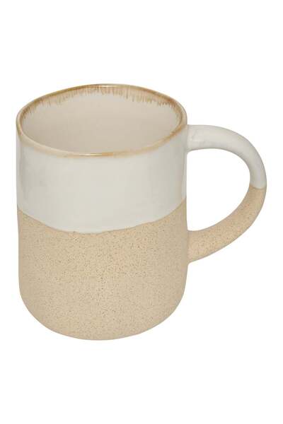 Secret de Gourmet Cană "Kate" - 320 ml, Ceramică, Albă