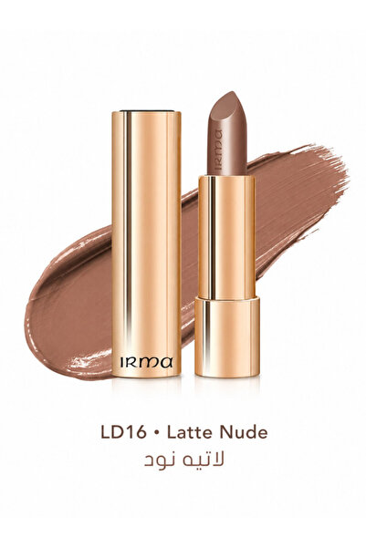 İrma 24H Long-Lasting Rich Pigment Matte Lipstick - Latte Nude LD16