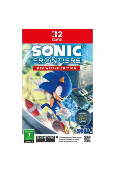 SEGA سونيك فرونتيرز - الإصدار النهائي سويتش 2