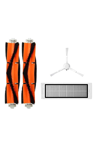 LİN GRUP Set de 4 piese de schimb compatibile cu aspiratorul robot Xiaomi Vac...