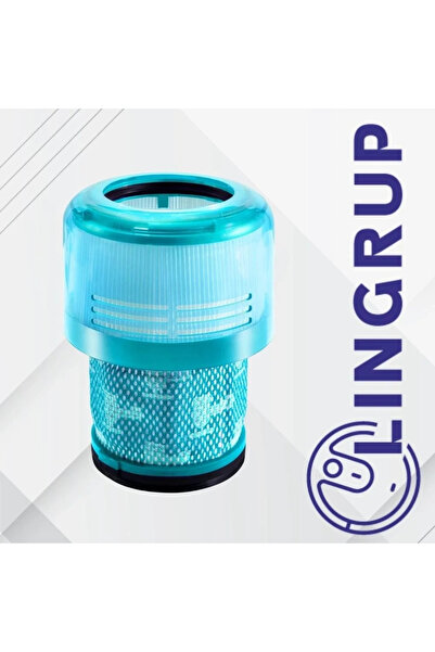 LİN GRUP Filtru Hepa de culoare verde, compatibil cu Dyson V15 Detect Absolut...