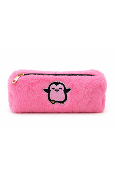Heribom Plush Pen Holder with Embroidery and Printed Figures
