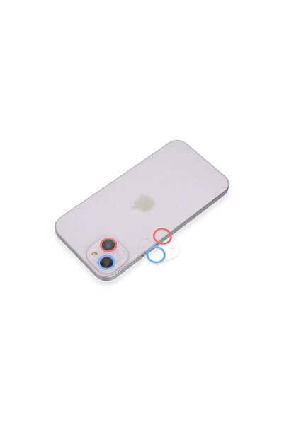 ArkhenX iPhone 13 Colorful Camera Lens Protection Glass - Pink-Blue