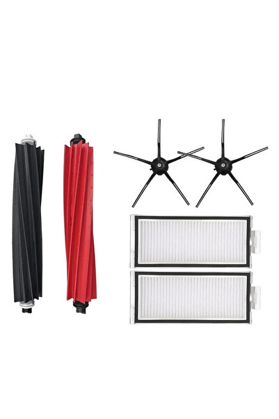 LİN GRUP Set de 6 piese de schimb compatibile cu aspiratorul robot Roborock Q...