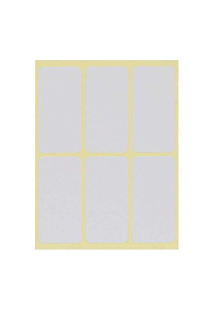 OEM Etichete albe autoadezive 5 x 2.5 cm - 60 bucăți