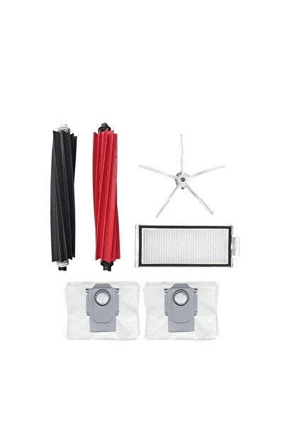 LİN GRUP Set de 6 piese de schimb compatibile cu aspiratorul robot Roborock Q...
