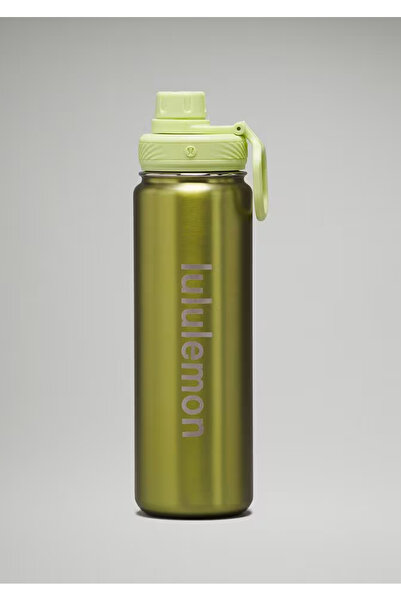 Generic Brand Lulu-Lemon Stainless Steel Thermos 710 ml (24 oz) Vacuum Insula...