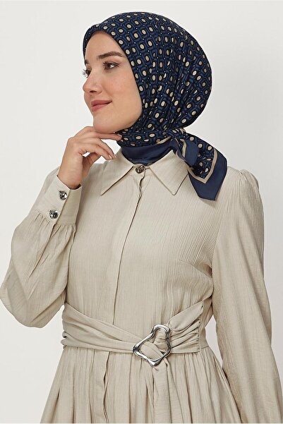 Alvina وشاح منقوش 8655