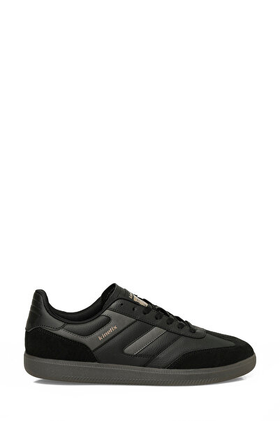Kinetix Darow Pu Black Men's Sneaker