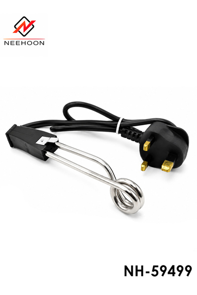 NEEHOON سخان ماء محمول NH-59499 بقوة 500 واط، قضيب تسخين للقهوة والشاي أثناء ...