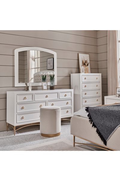 Roots Furniture WHITE PEARL DRESSER