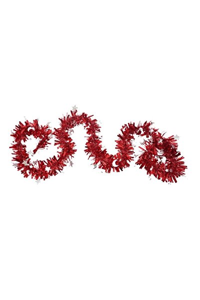 Rao Beteala Craciun, Roșu, Marimea: 2 M X 9 Cm X 9 Cm Material:folie Pvc, Int...