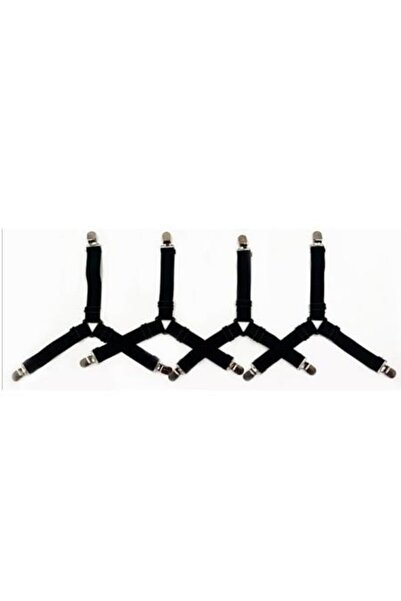 Choice1 black4pcs 4Pcs/lot Bed Sheet Fasteners Holder Gadgets for Bed Sheet O...