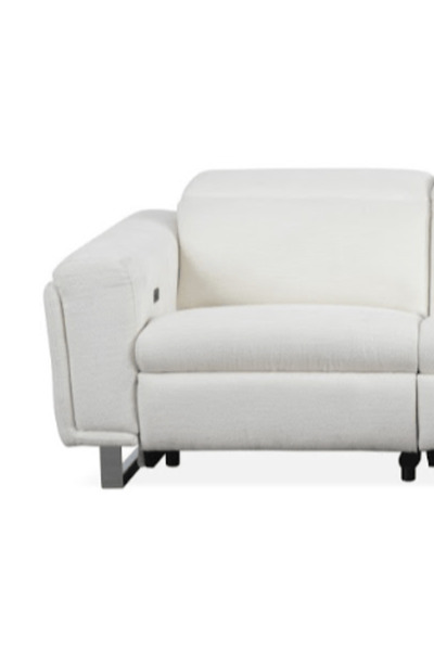 Roots Furniture LuxChaise Grey Motion Power LAF