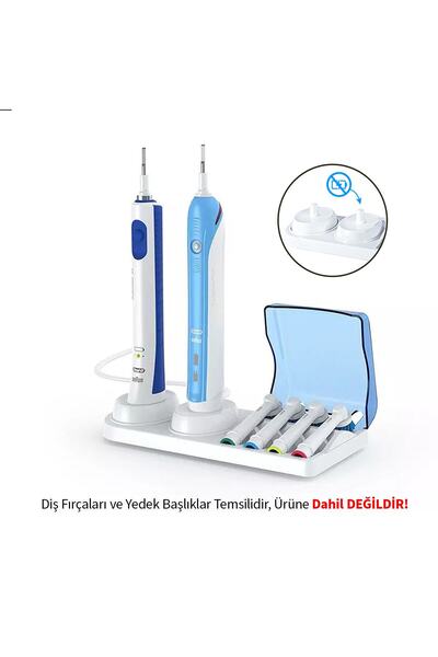 Rovexa Şarjlı Diş Fırçası Standı, Şarjlı Ve Pilli Diş Fırçası Dekorarif Stand