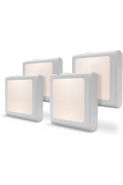 STARSTAR 4 - LED Night Light - Plug - in/Socket Type - Night Light with Day/N...