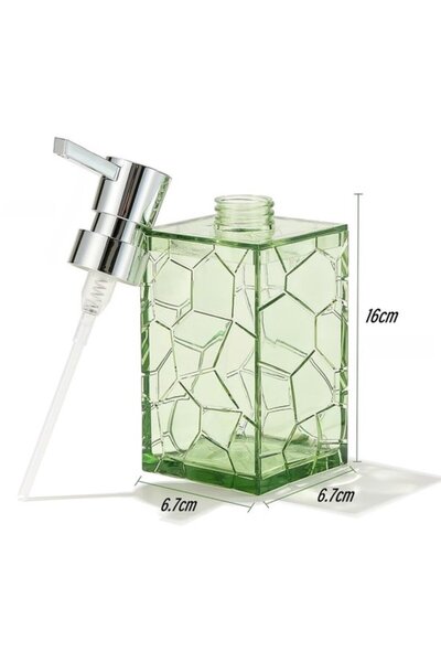 STARSTAR 2 pieces - Soap dispensers - Refillable bottles - Bottles - Acrylic ...