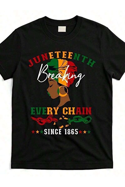 LİNA06 تي شيرت رجالي بتصميم "Breaking Every Since 1865" - قميص قطني مريح بتصم...