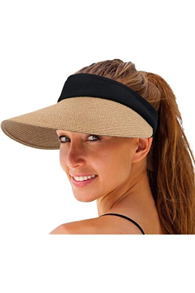 STARSTAR Women's wide-brimmed sun hat, summer UV protection beach hat, foldab...