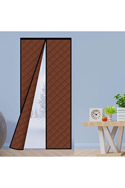 STARSTAR Magnetic PU Leather Door Curtain (80x200 cm) - Thickened Windproof W...