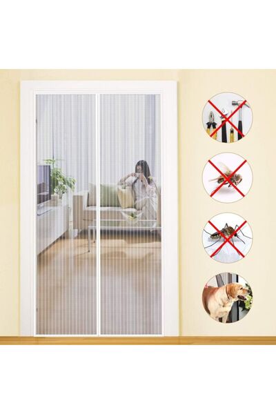 STARSTAR Magnetic Ultra-Fine Mesh Mosquito Screen Door Curtain, No-Drill Inst...