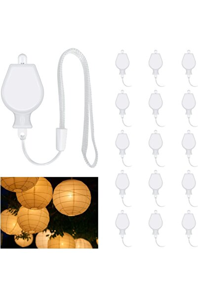STARSTAR 15 mini LED paper lanterns, LED balloon lights
