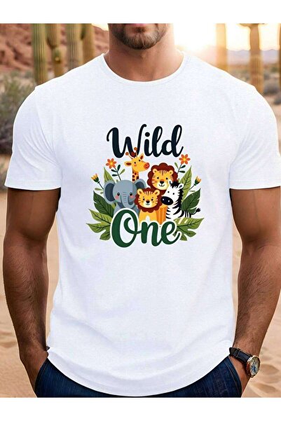NOURAM Men's Jungle Animal Pattern-Shirt - Wild Series Design Featuring Eleme...