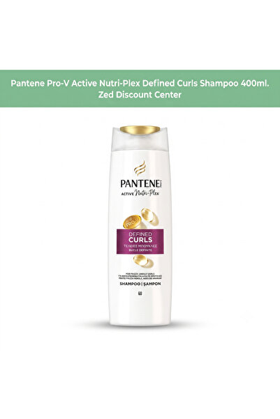 Pantene Pro-V Active Nutri-Plex Șampon pentru Bucle Definite 400ml.
