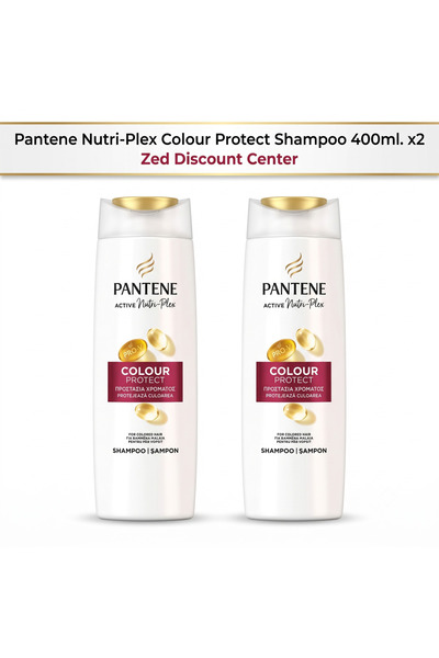Pantene Pro-V Active Nutri-Plex Șampon Protecție Culoare 400ml. Pachet de 2