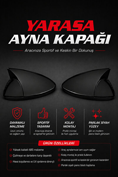 MODxAUTO PEUGEOT 207 2006-2012 ARACA ÖZEL YARASA AYNA KAPAĞI A+