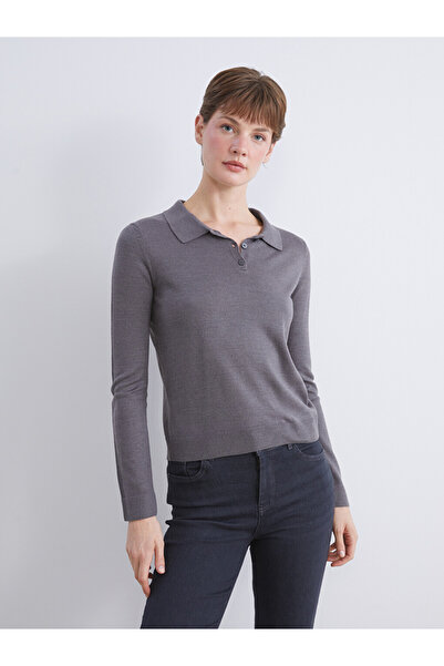 LC Waikiki Polo Neck Women's Knitwear Sweater