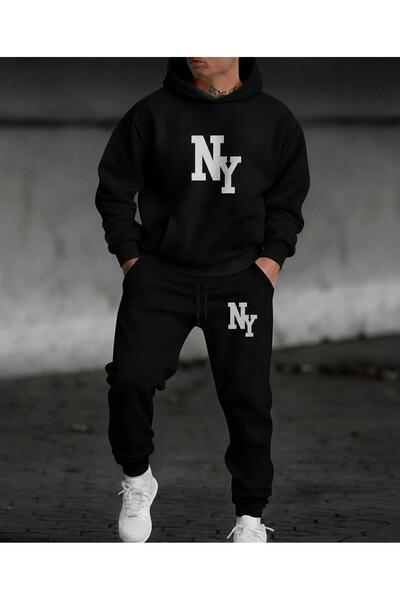 zeag Men's Big and Tall Ny Hooded Track Suit