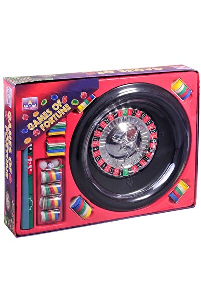 BAMI NETWORK Set ruleta de masa cu pasla dubla pentru adulti 18+