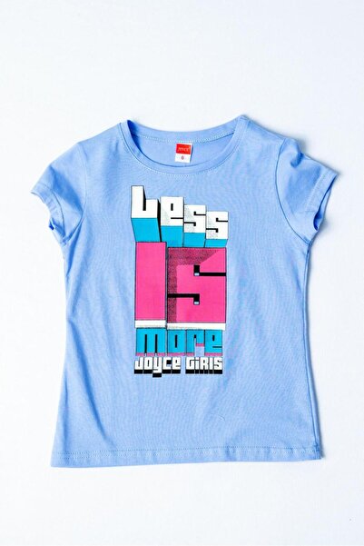 JOYCE Μπλούζα "Less is more" γαλάζια