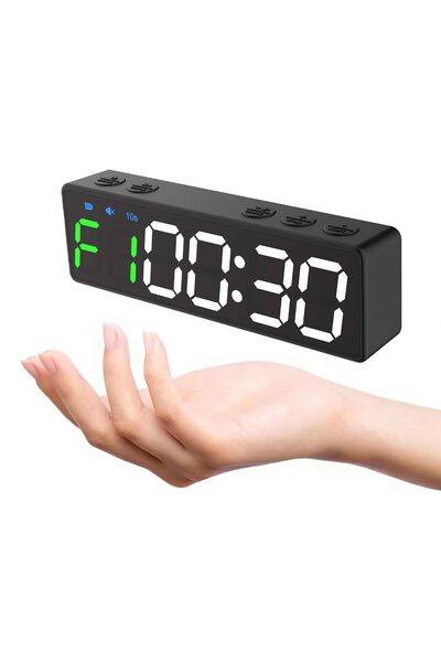 STARSTAR Mini Portable Fitness Timer, LED Digital Display with Strong Magnet ...